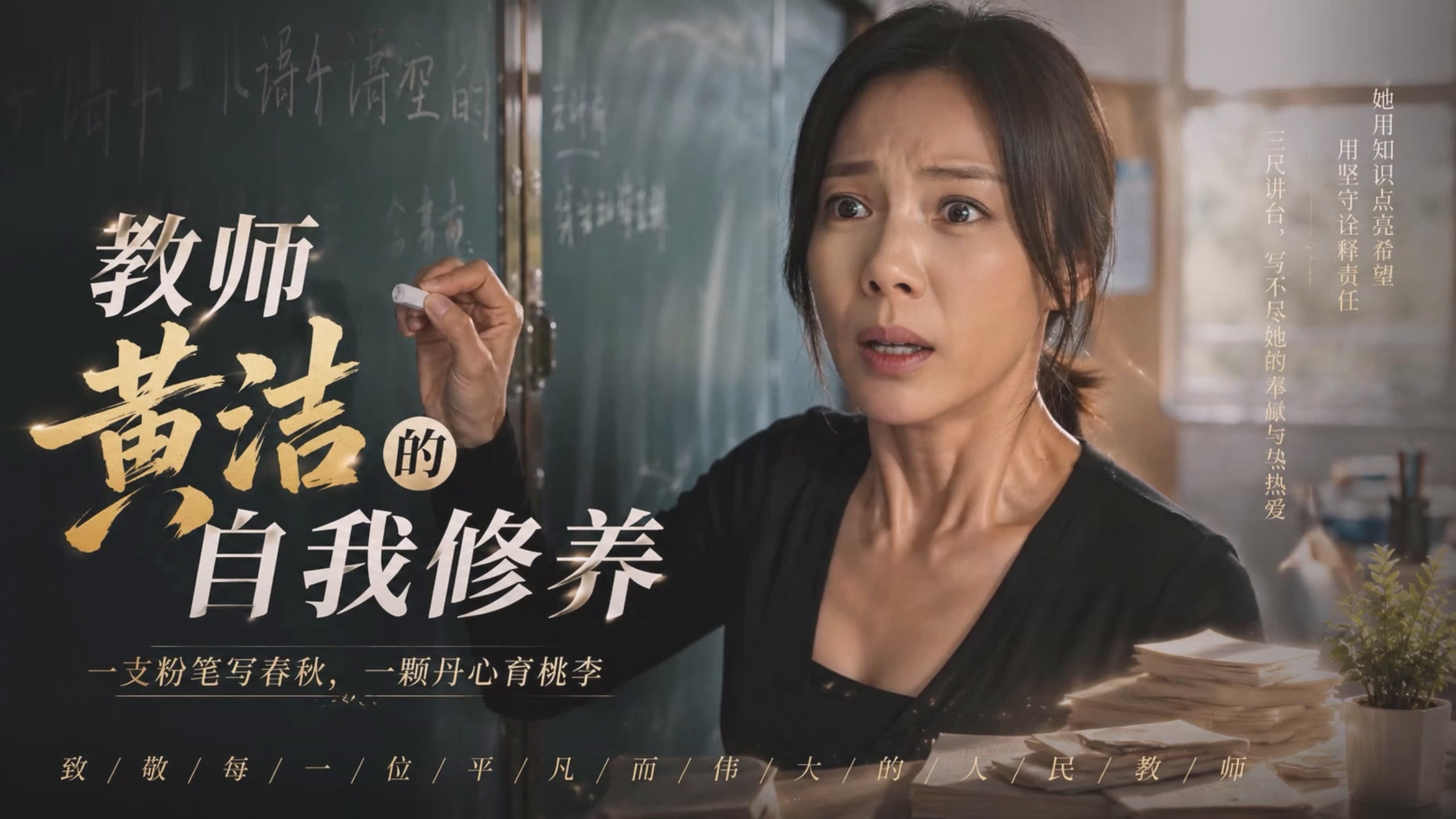 《教师黄洁的自我修养》