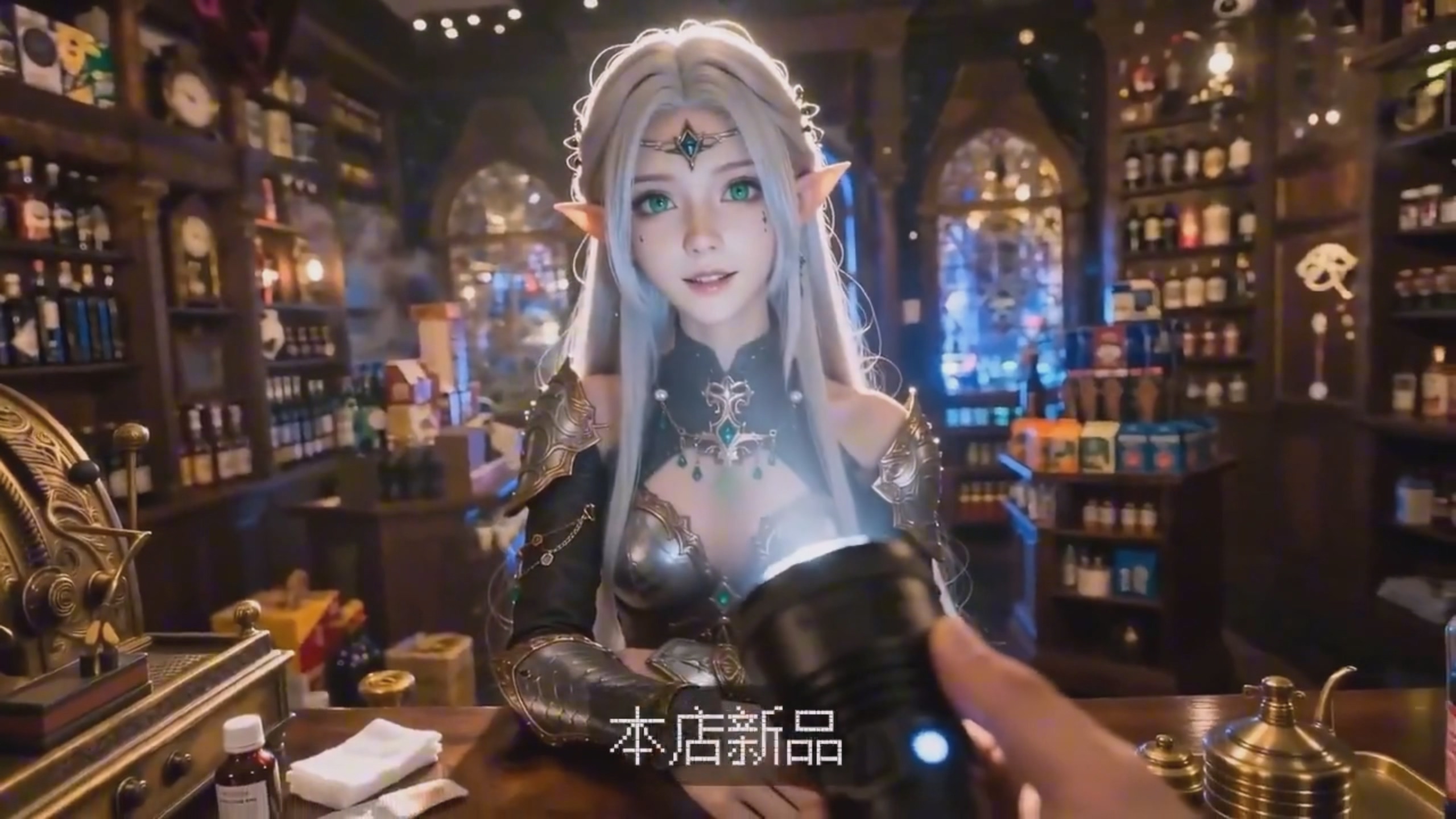 《我在魔兽世界开超市-精灵小姐》